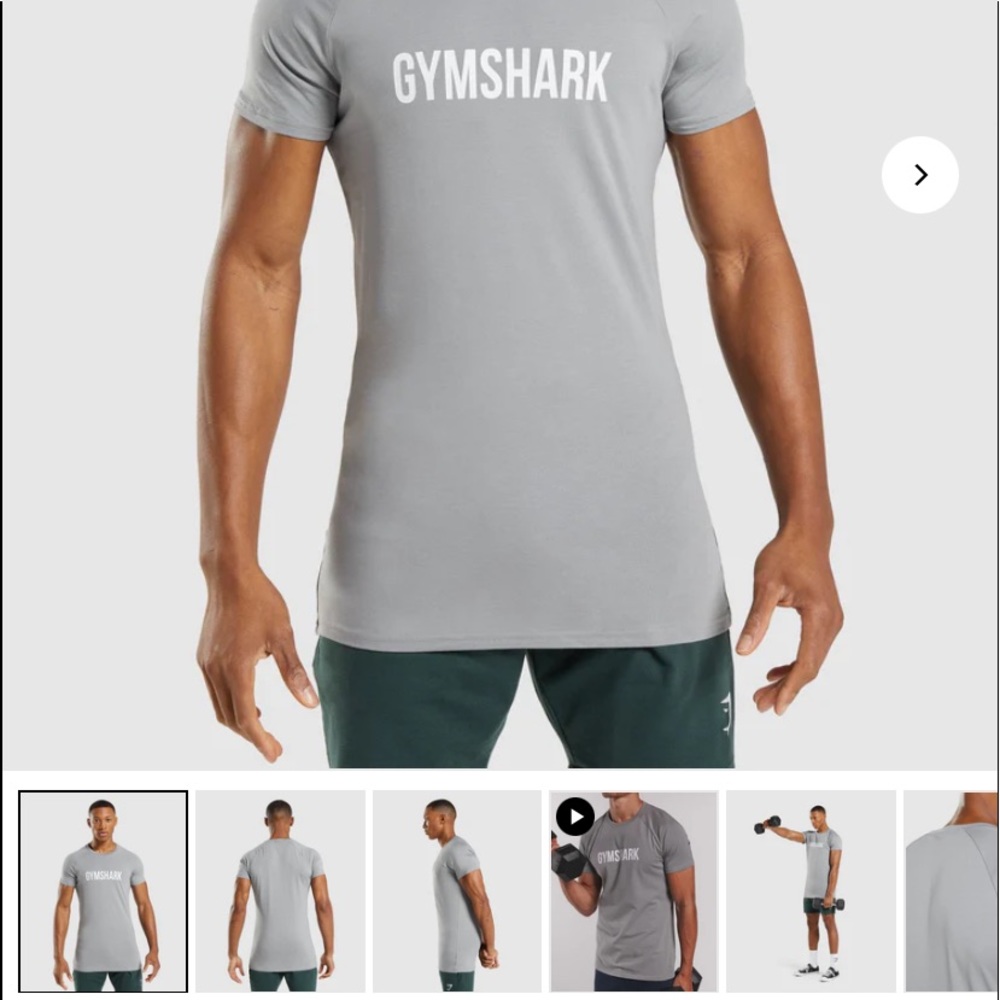 Gym shark T-shirt